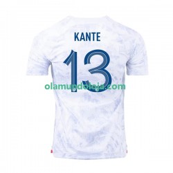 Camisola França Kante 13 Homem Equipamento Segundo Copa do Mundo 2022 Manga Curta